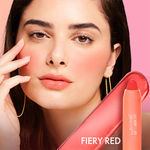 Buy Lakme Lip Love Lip & Cheek Tint Fiery Red 1.8 gm - Purplle