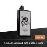 Buy Bad Lab 3-in-1 Caveman Cleaner - Anti Aging - 400 ml - Purplle