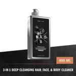 Buy Bad Lab 3-in-1 Caveman Cleaner - Deep Cleansing - 400 ml - Purplle