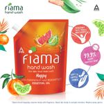 Buy Fiama Happy Moisturising hand wash, Grapefruit and Bergamot, 350ml - Purplle