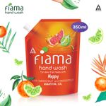 Buy Fiama Happy Moisturising hand wash, Grapefruit and Bergamot, 350ml - Purplle