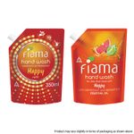 Buy Fiama Happy Moisturising hand wash, Grapefruit and Bergamot, 350ml - Purplle