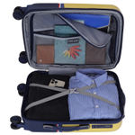 Buy GoNari Travel Club Trolley Bag Platinum (Multicolor) - Purplle
