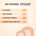 Buy Mattlook Studio Fix Powder Plus Foundation 2 Way Compact, Concealer, Moisturizing , Oil Control, Face Makeup, Give Me Sun (24 gm) - Purplle