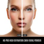 Buy Mattlook HD Pro High Definition Skin Fixing Powder, Face Makeup, SPF-15, Yellow Sapphire (20 gm) - Purplle