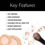 Buy Mattlook HD Pro High Definition Skin Fixing Powder, Face Makeup, SPF-15, Yellow Sapphire (20 gm) - Purplle