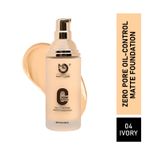 Buy Mattlook Zero Pore Oil Control Full Coverage Matte Foundation, Ivory (45 ml) - Purplle