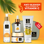 Buy Good Vibes Radiant Glow Vitamin C CSMS Combo (Set of 4) (Facewash(120 ml) + Serum(10 ml) + Moisturizer(50 gm) + Sunscreen(50 gm)) - Purplle