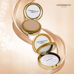 Buy COLORESSENCE Glitterati Compact Powder Gold Range SPF 15 Oil Free Matte Finish Face Satin Pressed Formula, 10 gm - Sand Beige - Purplle