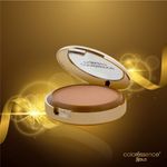 Buy COLORESSENCE Glitterati Compact Powder Gold Range SPF 15 Oil Free Matte Finish Face Satin Pressed Formula, 10 gm - Sand Beige - Purplle