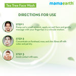 Buy Mamaearth Tea Tree Face Wash with Neem for Acne & Pimples (250 ml) - Purplle