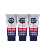 Buy NIVEA MEN Acne Face Wash (50 ml)(pack of 3) - Purplle
