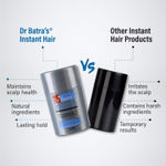 Buy Dr.Batra`s Instant Hair Natural keratin Hair Building Fibre - Dark Brown (12 gm) - Purplle