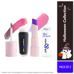 Buy Blue Heaven Halloween Collection Lip Combo | pH Based Lip Oil & Lip Balm | Black Magic & Purple Sorcerer| Pack of 2 - Purplle