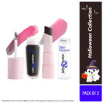 Buy Blue Heaven Halloween Collection Black Magic Lip Combo | pH Based Lip Oil & Lip Balm | Pack of 2 - Purplle