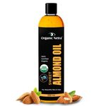 Buy Organic Netra Sweet Almond Oil for Hair and Skin | Pure and Safe | Nourishes Dry and Dull Hair | Enrich with Vitamins and Minerals | Paraben Free | For All Skin Types - 200 ml - Purplle