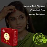 Buy Organic Netra Sindoor/Kumkum Paste | Waterproof Long lasting, Smudge Proof Sindoor | Pure and Natural Deep Maroon Colour, Long lasting | Enriched with Natural and Organic Ingredients -8 gm - Purplle