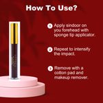 Buy Organic Netra Liquid Sindoor, Kumkum | Waterproof Long lasting, Smudge Proof Sindoor | Pure and Natural Maroon Colour, Long lasting | Enriched with Natural and Organic Ingredients -8 ml - Purplle