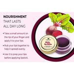 Buy Organic Netra Baby Lip Balm | Moisturizes and Heal Dry Lips | Enriched with Beetroot Extract | Natural and Organic Ingredients with No Harmful Chemicals - 8 gm (Pack of 1) - Purplle