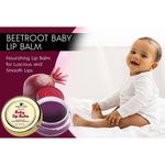 Buy Organic Netra Baby Lip Balm | Moisturizes and Heal Dry Lips | Enriched with Beetroot Extract | Natural and Organic Ingredients with No Harmful Chemicals - 8 gm (Pack of 1) - Purplle