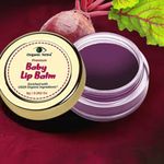 Buy Organic Netra Baby Lip Balm | Moisturizes and Heal Dry Lips | Enriched with Beetroot Extract | Natural and Organic Ingredients with No Harmful Chemicals - 8 gm (Pack of 1) - Purplle