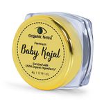 Buy Organic Netra Baby Kajal Water Resistant, Smudgeproof, Longlasting For Normal Skin Type Enriched With Natural & Organic Ingredients With No Harmful Chemicals, Matte Finish, 4 gm - Purplle