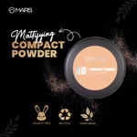 Buy MARS HD Mattifying Compact Powder | Lightweight Formula with Oil Control | Long Lasting & Travel friendly (8 gm) (06-COCOA) - Purplle