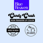 Buy Blue Heaven Set of 3 Candy Crush Non-Transfer Lip Color 10 ml Each - Bubblegum Bliss - Purplle