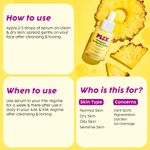 Buy PLIX 2% Alpha Arbutin Pineapple De-Pigmentation Dewy Face Serum for pigmentation & dark spots removal | For women & men with 10% Niacinamide, 5% PHA | Brighter, even-toned skin | 30 ml - Purplle