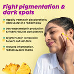Buy PLIX 2% Alpha Arbutin Pineapple De-Pigmentation Dewy Face Serum for pigmentation & dark spots removal | For women & men with 10% Niacinamide, 5% PHA | Brighter, even-toned skin | 30 ml - Purplle