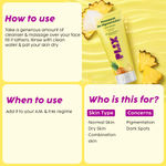 Buy PLIX Pineapple De-pigmentation Juicy Facewash with Niacinamide 100 ml - Purplle