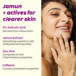 Buy PLIX Jamun Active Acne Control Dewy Serum for Active Acne & Dark Spot Reduction with 2% Salicylic Acid & Caffeine for Breakout Control - 30 ml - Purplle
