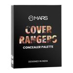 Buy MARS Cover Rangers Creamy Concealer and Corrector Palette | Easy to Blend & Lightweight Concealer for Face Makeup (24 gm) (01-MULTICOLOR) - Purplle