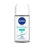 Buy NIVEA Natural Glow Smooth + Sensitive Deodrant Roll on Duo (50ml+50ml) - Purplle