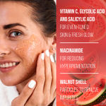 Buy FACES CANADA Watermelon Fresh Glow Face Scrub, 70 ml | With Salicylic Acid | Exfoliates & Removes Impurities For Smooth, Flawless Skin | Reduces Hyperpigmentation, Dullness & Dark Spots - Purplle