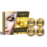 Buy Vaadi Herbals Gold Facial Kit 24 Carat Gold Leaves, Marigold & Wheatgerm Oil, Lemon Peel Extract (110 gm) - Purplle