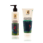 Buy Pilgrim Healthy Hair Duo 2 ( Hair Smoothening Shampoo (200 ml)+ Hair Smoothing Conditioner (200 ml)) - Purplle