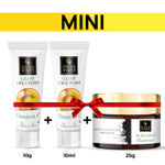 Buy Good Vibes Vitamin C Glow Face Wash + Gel Creme + Activated Charcoal Face Mask Combo of 3 - Purplle