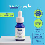 Buy DermDoc 2% Salicylic Acid Face Serum (15 ml) | acne treatment | anti acne serum | acne serum | face serum for acne | salicylic acid serum - Purplle