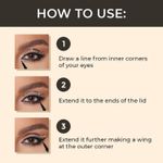 Buy Mattlook Perfect Stay Style Muse Eyeliner 24 Hours Jet Black (1gm) - Purplle