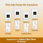 Buy Good Vibes Gold Natural Glow Facial Kit (Pack of 2) - Purplle