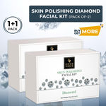 Buy Good Vibes Skin Polishing Diamond Facial Kit (Pack of 2) - Purplle