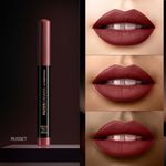 Buy FACES CANADA Ultime Pro HD Intense Matte Lipstick + Primer - Russet, 1.4g | 9HR Long Stay | Feather-Light Comfort | Intense Color | Smooth Glide - Purplle