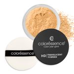 Buy COLORESSENCE HD Loose Powder for Setting & Mattifying Makeup Ivory Snow Banana 10gm - Purplle