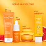 Buy Dot & Key Vitamin C+E Super Bright Glow Skin Care Combo - Pack of 2 - 160g | Face Moisturizer & Face Wash - Purplle