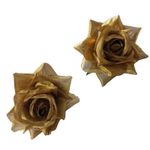 Buy LYF5STAR Handmade Golden Rose Floral Bride Juda Pin For Women - Pack of 2 - Purplle