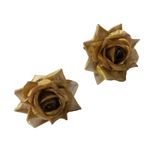 Buy LYF5STAR Handmade Golden Rose Floral Bride Juda Pin For Women - Pack of 2 - Purplle