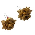 Buy LYF5STAR Handmade Golden Rose Floral Bride Juda Pin For Women - Pack of 2 - Purplle