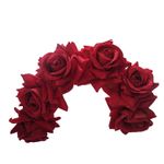 Buy LYF5STAR Bridal Red Rose Artificial Flower Veni Gajra - Pack of 1 - Purplle