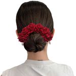 Buy LYF5STAR Bridal Red Rose Artificial Flower Veni Gajra - Pack of 1 - Purplle